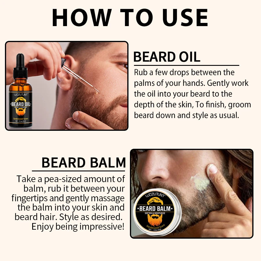 Beard Growth Care Kit