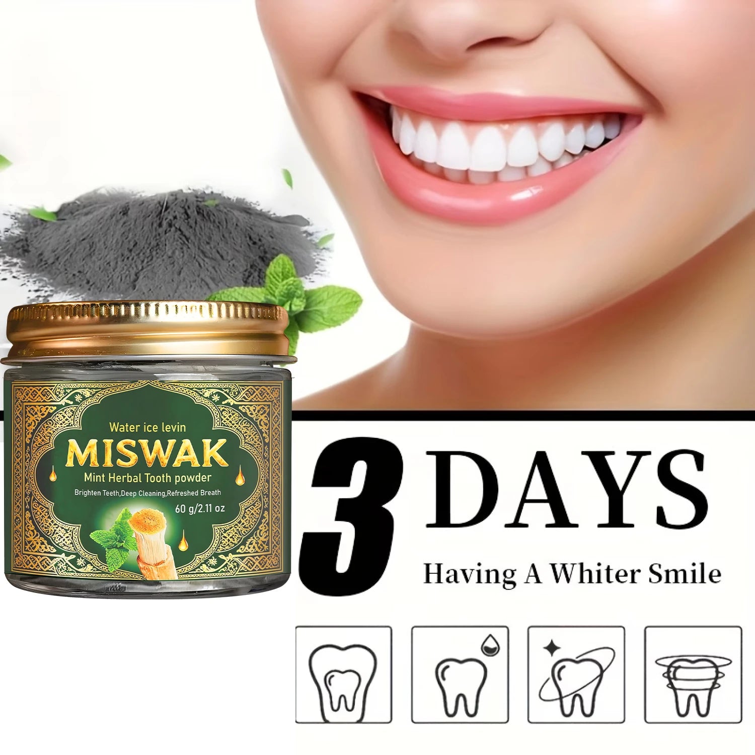 CollaWhite Miswak Powder