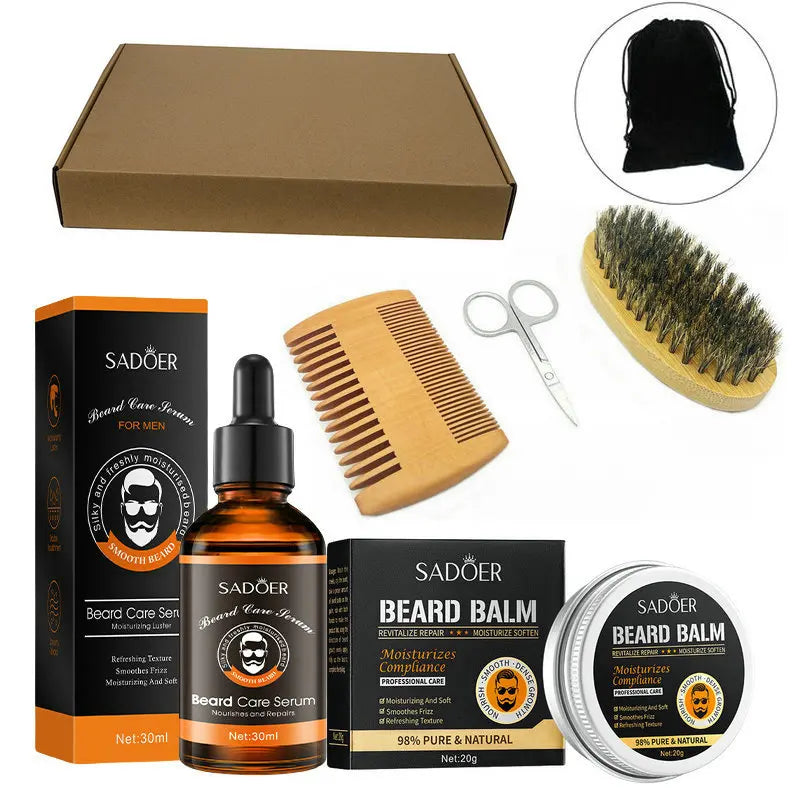 Beard Growth Essentials Set