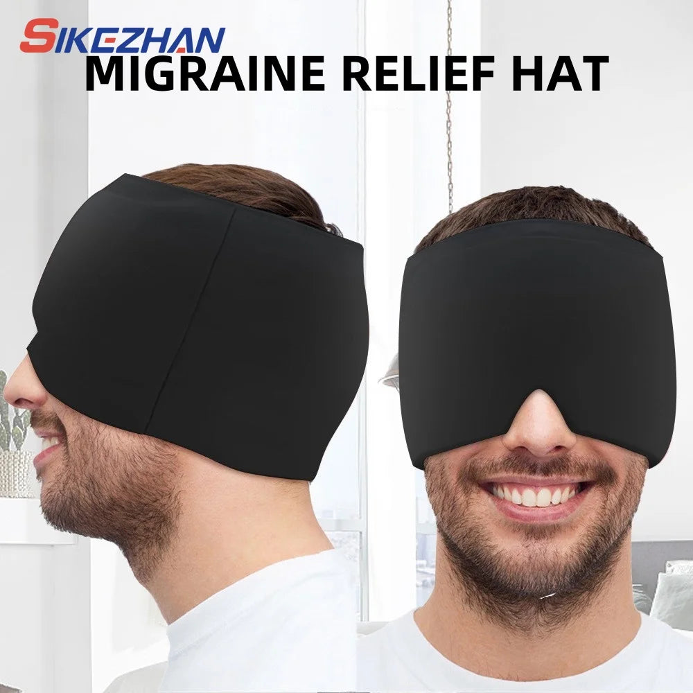 Migræne Ispakning – Migraine Relief Ice Cap | Kold/Varm Hovedmaske