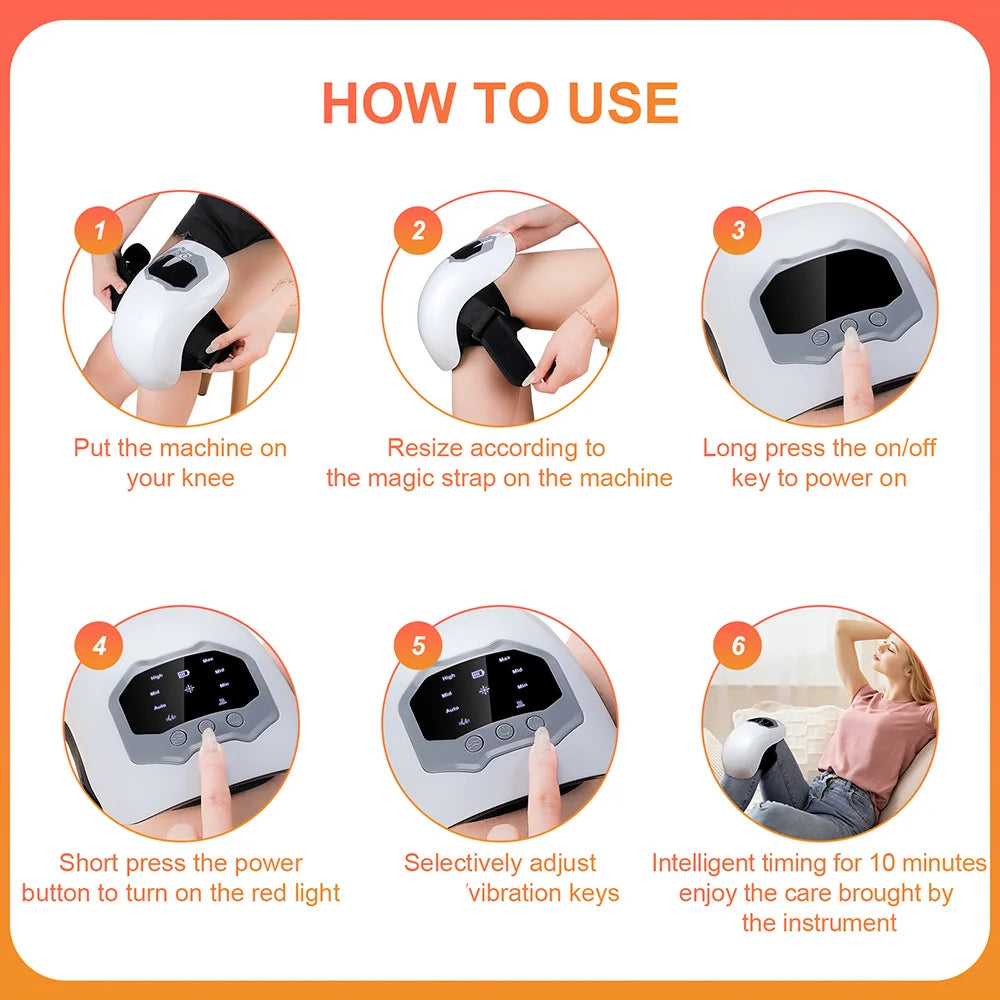 Smart Air Pressure Knee Massager