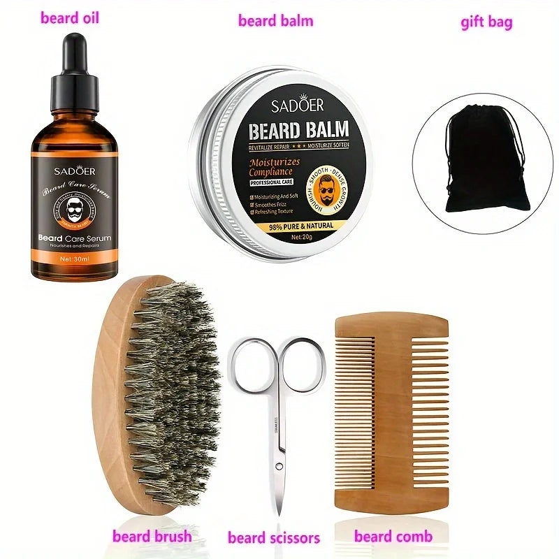 Beard Growth Essentials Set