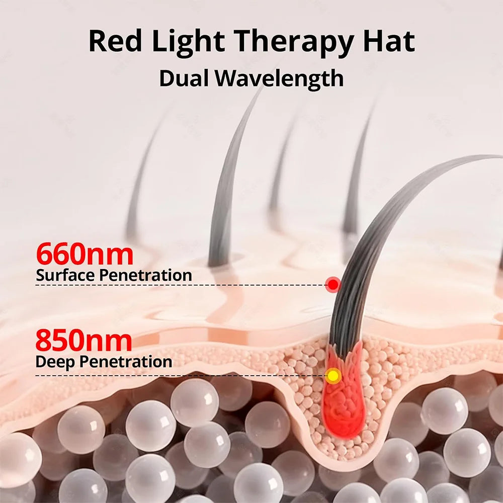 LumiGrow LED Hair Cap