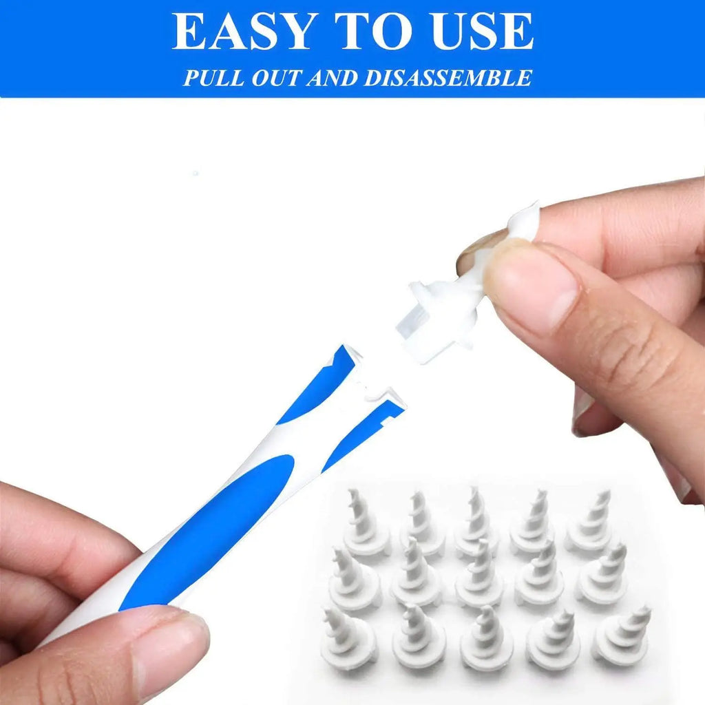 16-Head Spiral Ear Cleaner